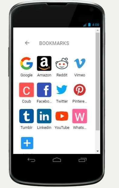 Hot Browser screenshot 1