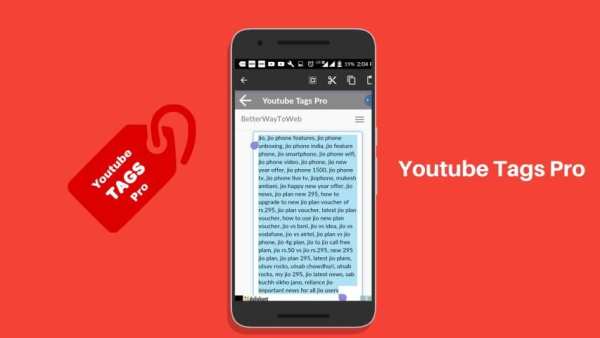 Youtube tags Pro screenshot 1