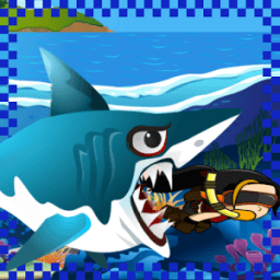 Angry Shark Shoot أيقونة