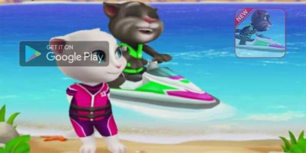 FREEGuide Talking Tom Jetski Run Gold 3 تصوير الشاشة