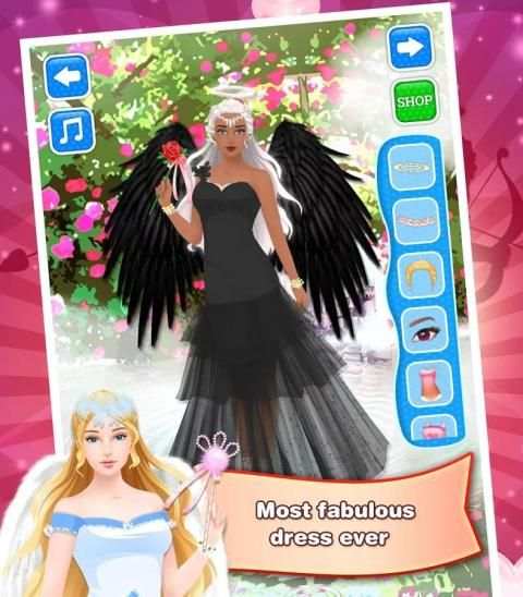 Angel Fairy - Salon Girls Game 6 تصوير الشاشة
