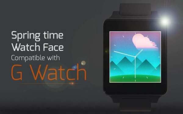 Spring Time Watch Face स्क्रीनशॉट 2