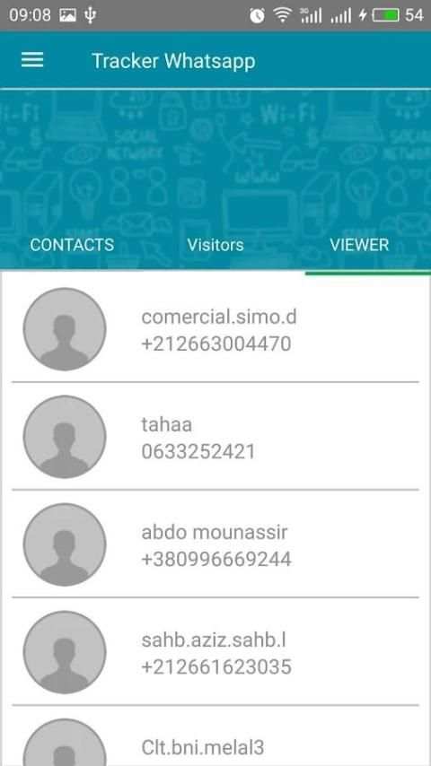 Whatsa Tracker & online for whatsapp screenshot 2