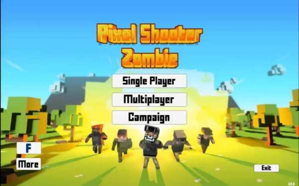 Pixel Shooter Zombie Multiplay screenshot 8