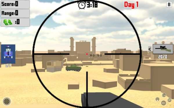 Pixel Shooter Zombie Multiplay screenshot 1