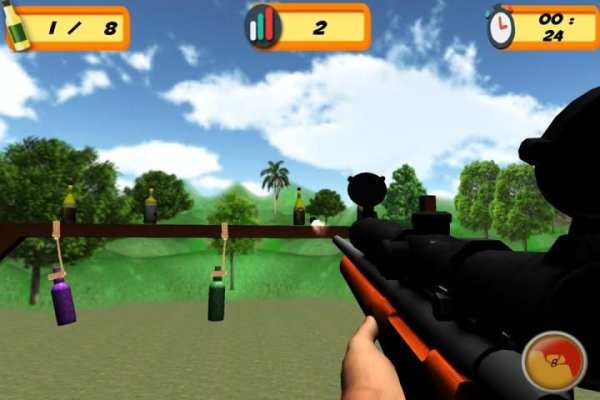 Sniper 3D Bottle Shoot screenshot 4