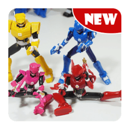 ikon Robot Mini Force Ranger Puzzle