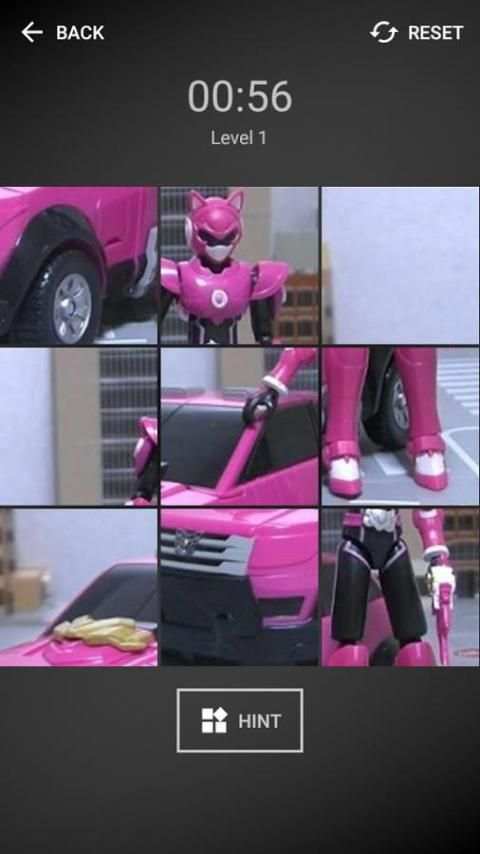 Robot Mini Force Ranger Puzzle screenshot 1