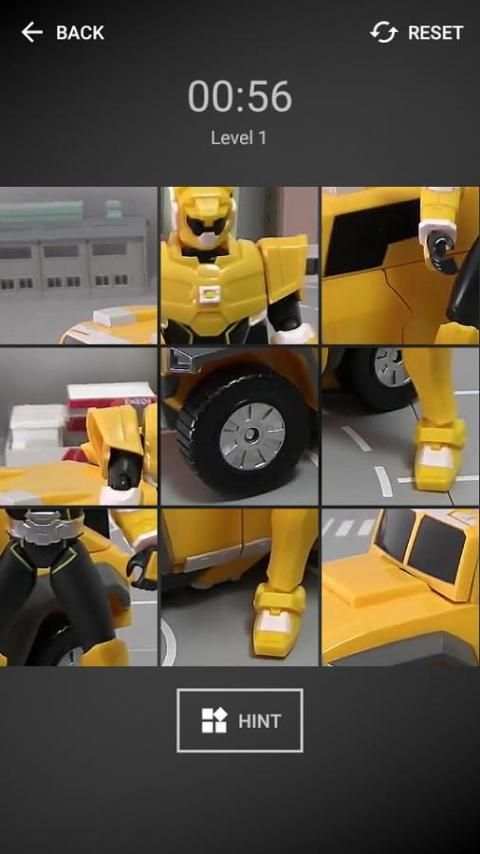 Robot Mini Force Ranger Puzzle скриншот 4