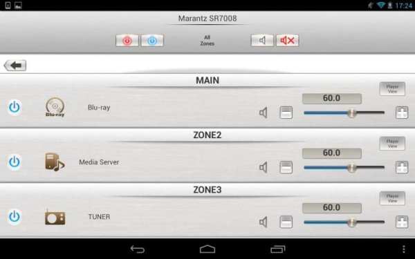 Marantz Remote App स्क्रीनशॉट 5