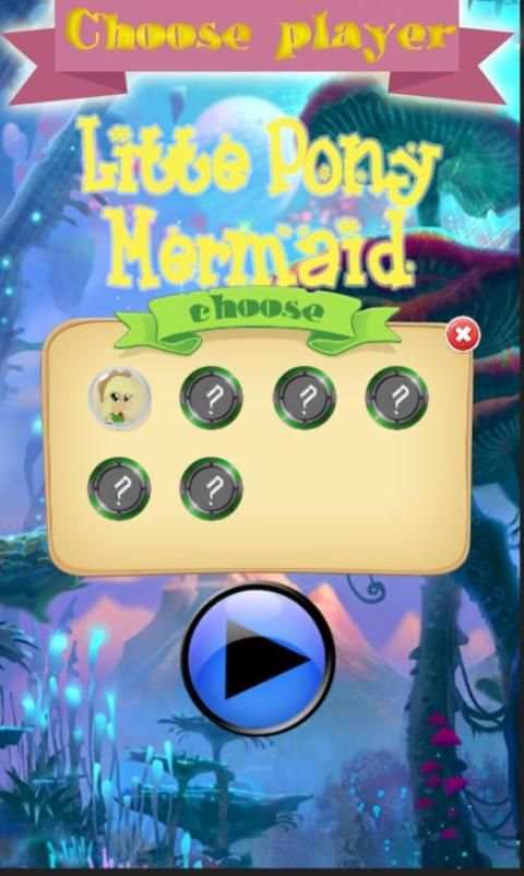 Little Pony Mermaid Dash скриншот 1