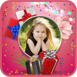 Happy Birthday Frames أيقونة