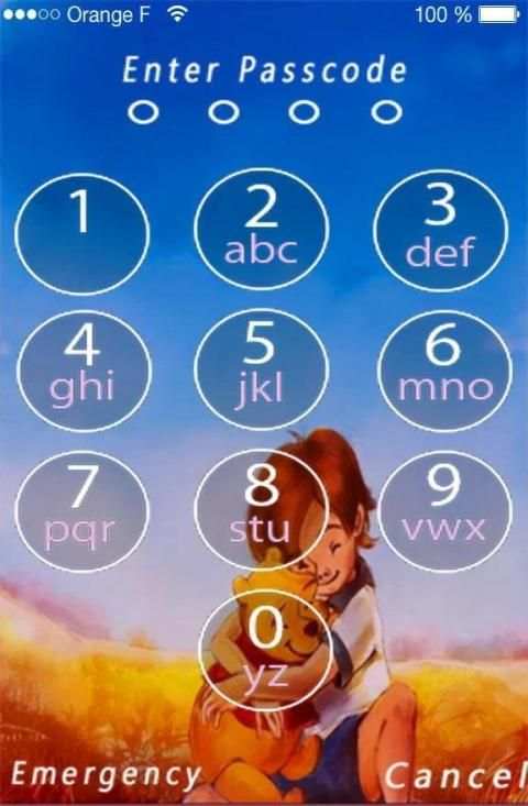 Lock Screen For The Pooh скриншот 2