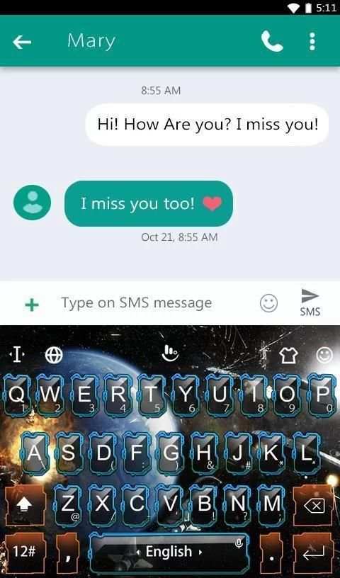 Big Bang FREE Keyboard Theme screenshot 1