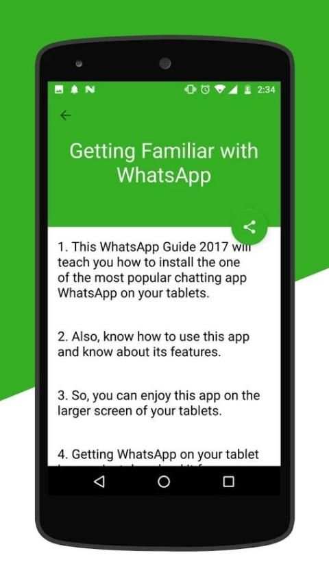 Latest whatsapp guide 2017 screenshot 2