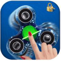 Fidget Spinner Finger Print Lock Prank