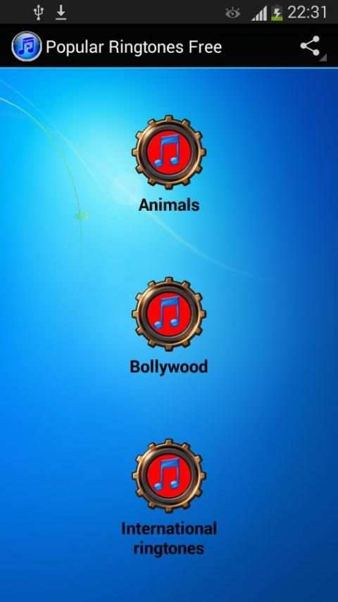 Popular Ringtones Free स्क्रीनशॉट 1