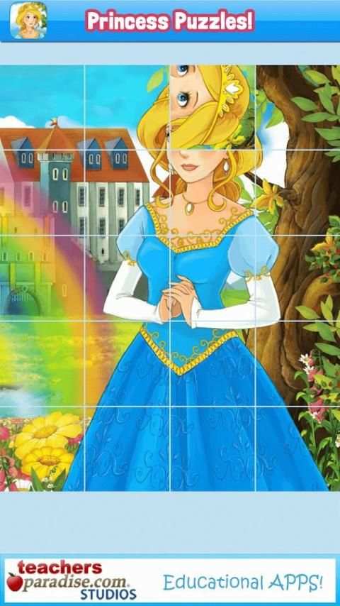 Princess Puzzles Girls Games скриншот 12