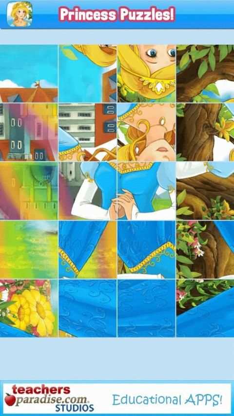 Princess Puzzles Girls Games 13 تصوير الشاشة