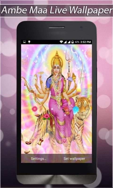 Ambe Maa Live Wallpaper скриншот 4