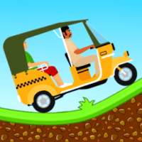 Auto Rickshaw Taxi Hill Climb
