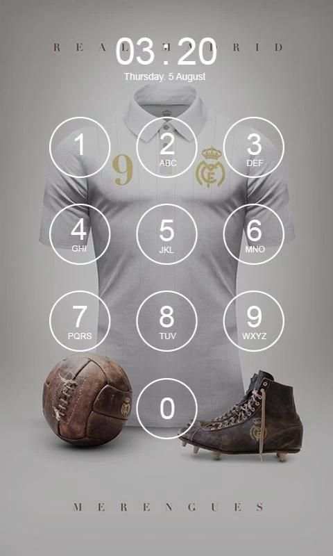 Real Madrid Lock Screen : Hala Madrid screenshot 1