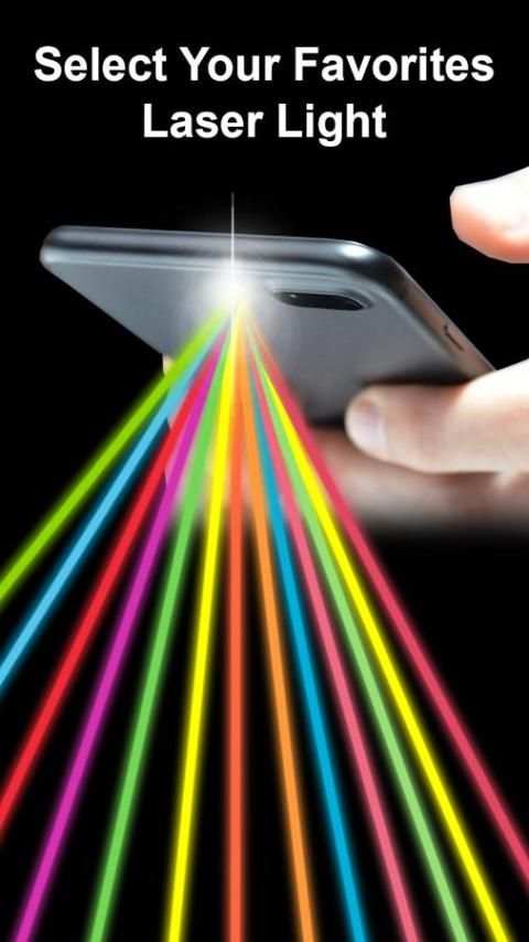 Laser Light Simulator Laser Beams Flashlight Prank 3 تصوير الشاشة