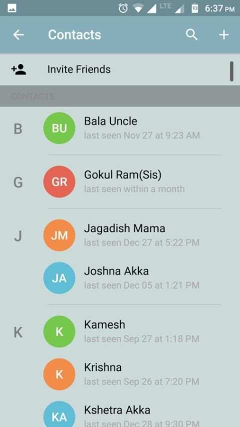 Tellegramm Messenger screenshot 3