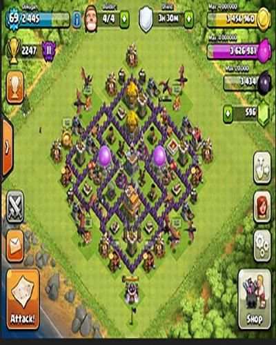 New Coc Base Town Hall 7 screenshot 1