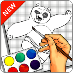 How to Draw KungfuPanda - Easy आइकन