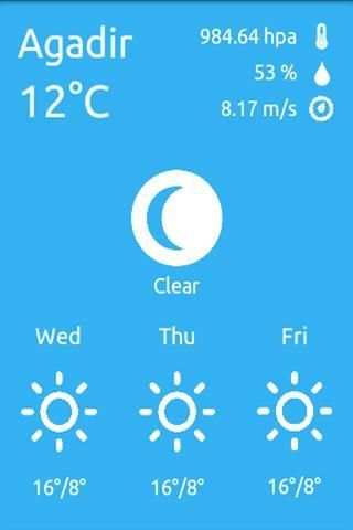 حالة الطقس اليومي screenshot 2