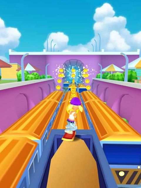 Subway Surf Bus Hours Rush 2018 screenshot 2