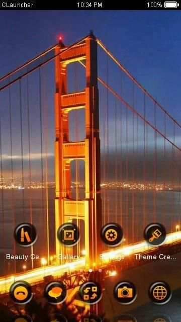 Golden Gate Theme C Launcher screenshot 1