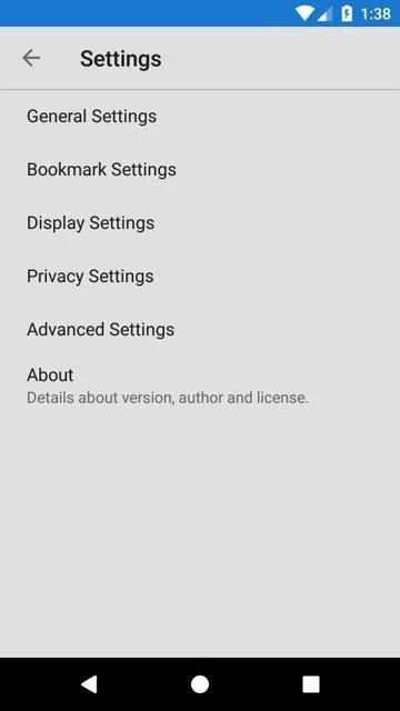 Speed Browser Pro screenshot 1