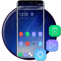 Stylish Galaxy Phone Theme أيقونة