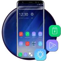 Stylish Galaxy Phone Theme on 9Apps