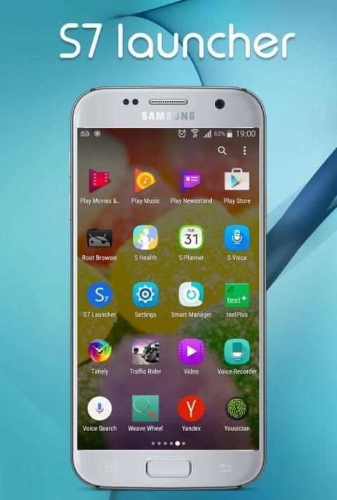S7 Launcher Galaxy скриншот 1