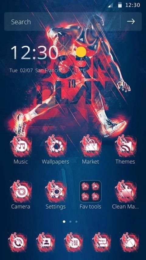 Basketball Theme Superstar NBA theme 3 تصوير الشاشة