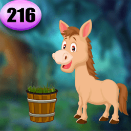 Cute Horse Rescue Game Best Escape Game 216 icon