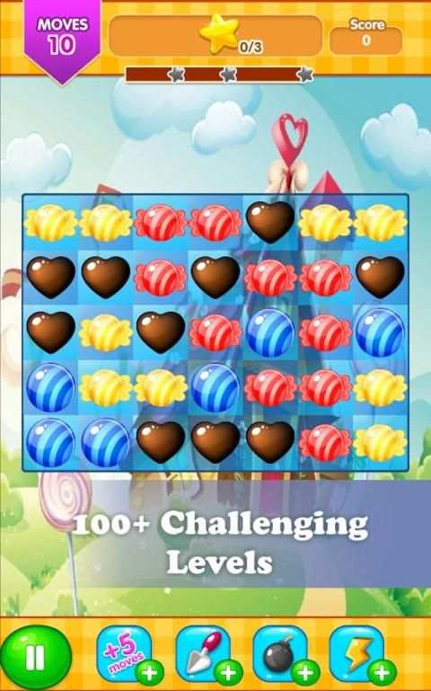 Candy Blast Choco Mania скриншот 2
