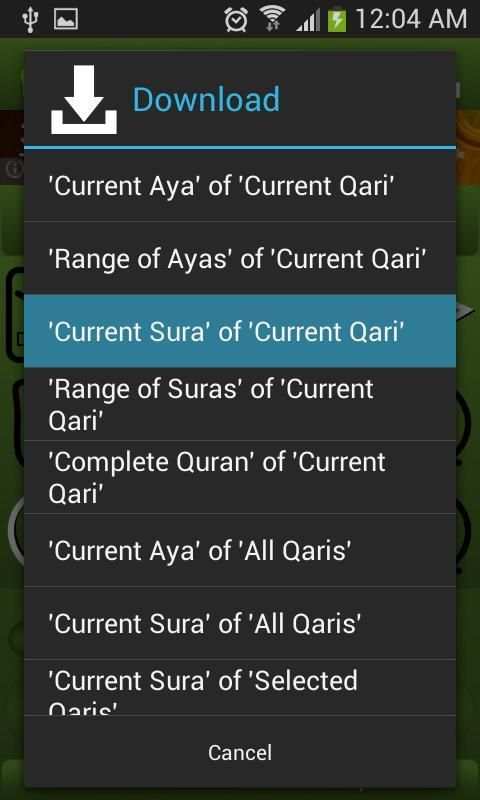 Malayalam Quran Player 8 تصوير الشاشة