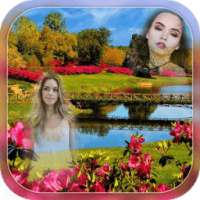 Transparent Garden Photo Frames - Multiple Photos on 9Apps