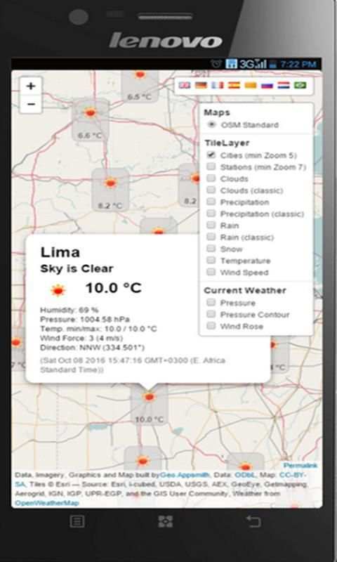 Open Weather Map screenshot 3