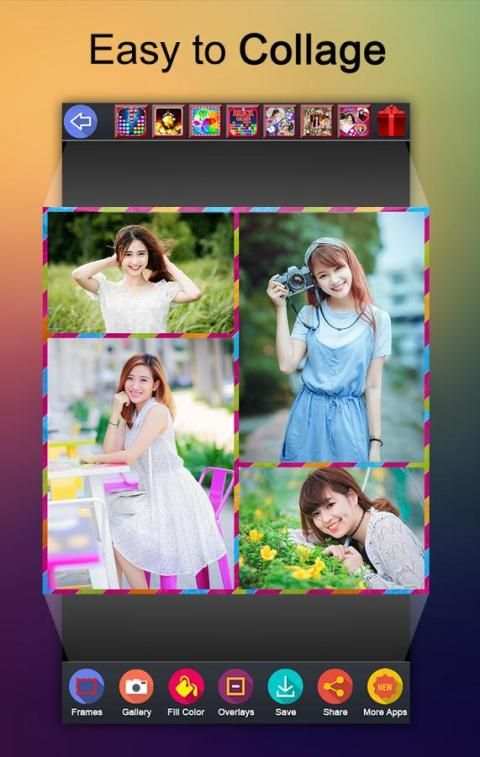 Grid Picture Collage скриншот 3