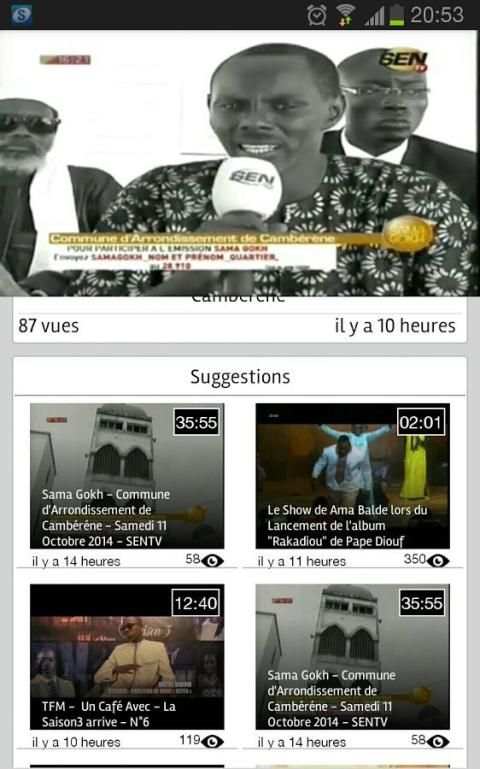 TV SENEGAL screenshot 6