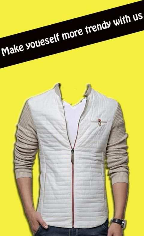 Man Jacket Photo suit 1 تصوير الشاشة