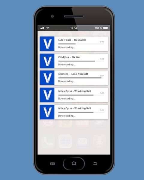 Guide for VibMate Downlar Video - Music Player स्क्रीनशॉट 1