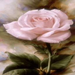 Pink Rose Blooming LWP
