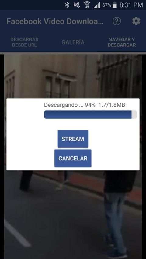 Facebook Video Downloader screenshot 1
