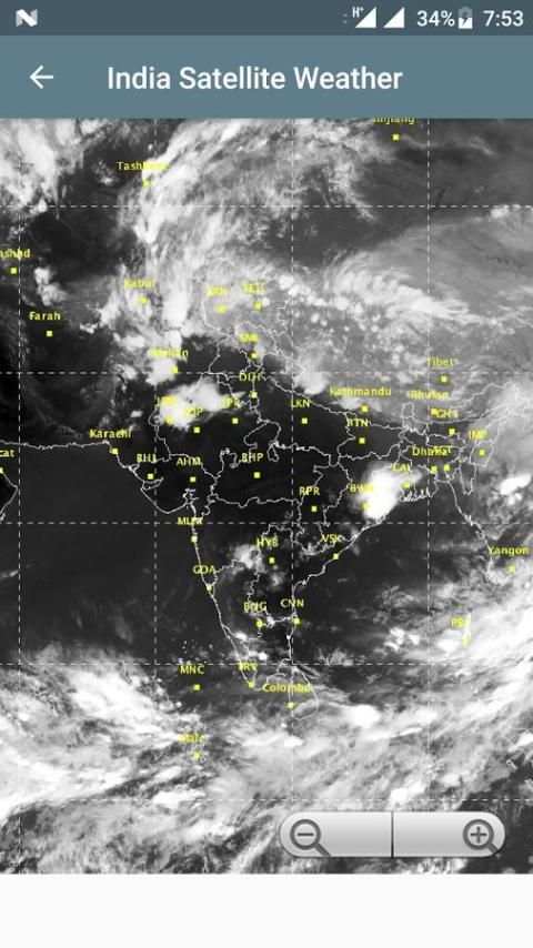 India Weather Satellite Images screenshot 1